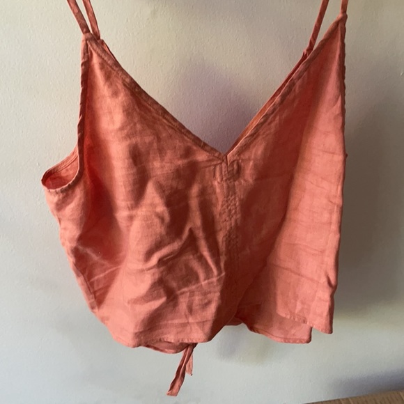 Rhythm Linen Coral Tank - Picture 3 of 3
